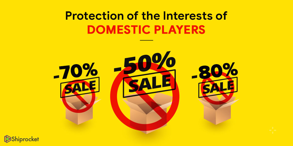 Protection of interests of domestic players