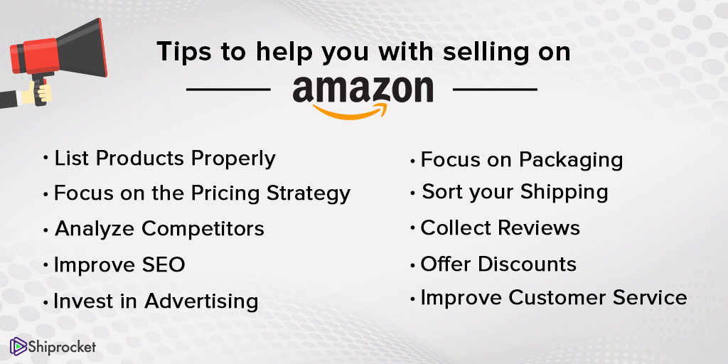 Actionable tips for selling on Amazon