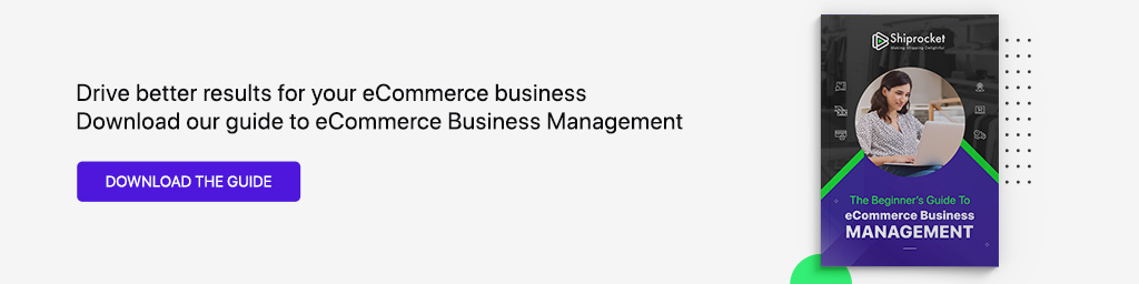 Download our ecommerce business management guide