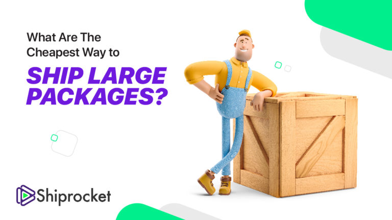  cheapest way to ship large packages shiprocket