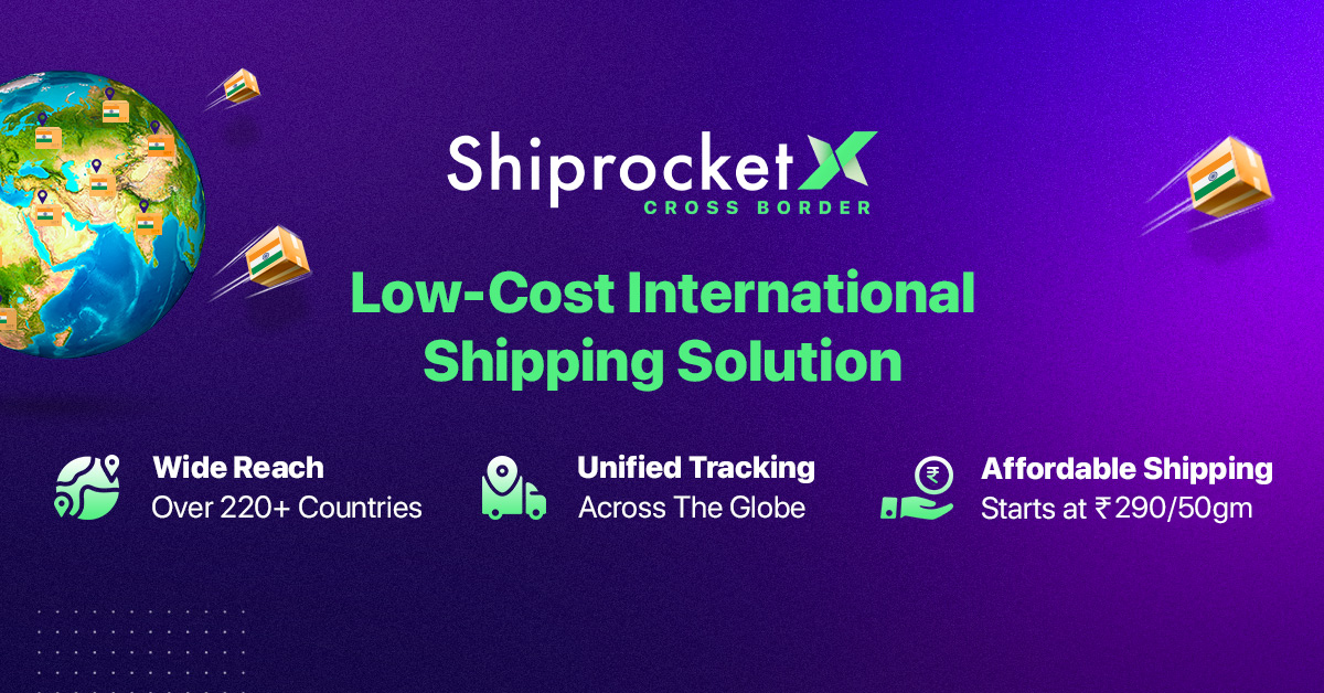 International Courier And Shipping Services From India - Shiprocket X