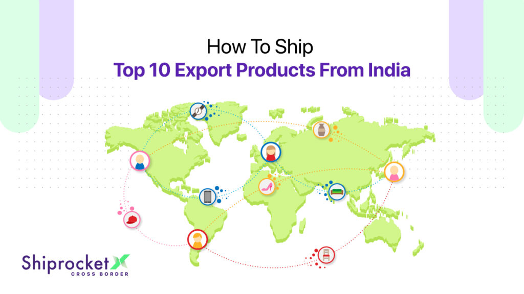 exporting goods map