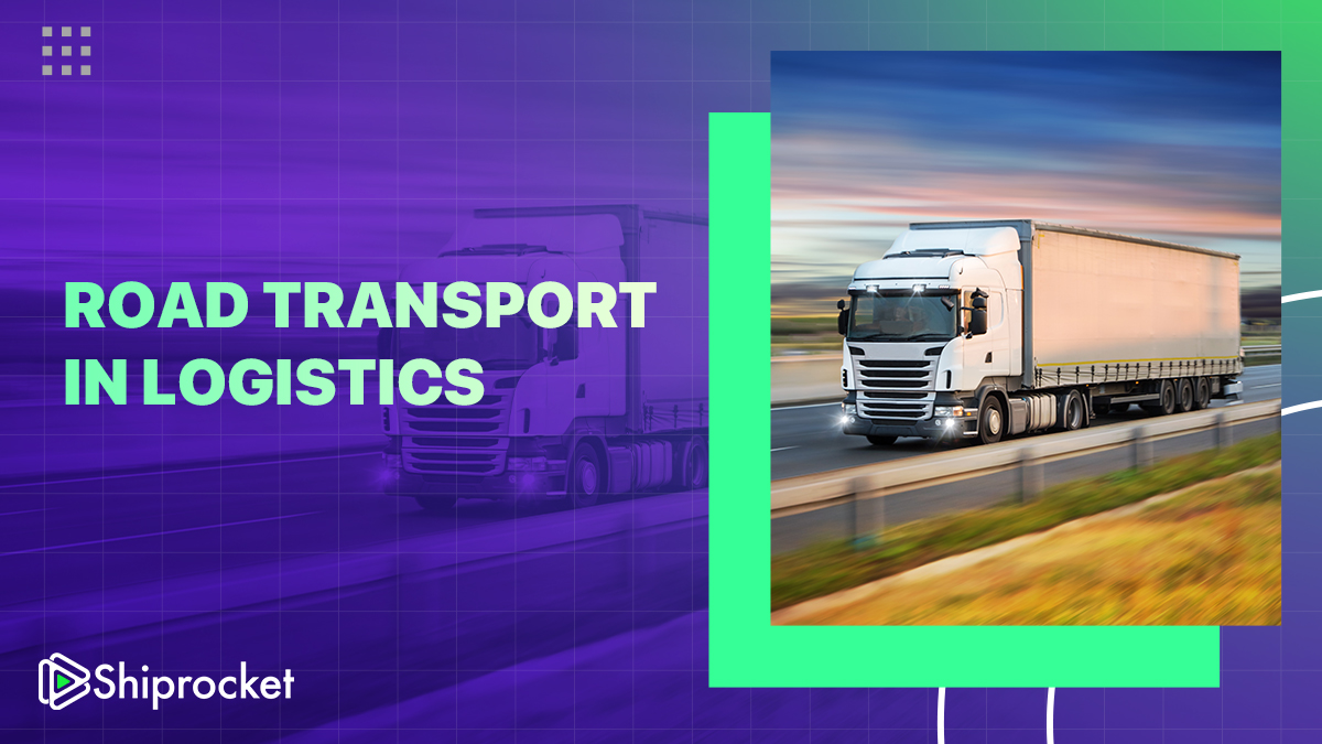 Road transport in logistics