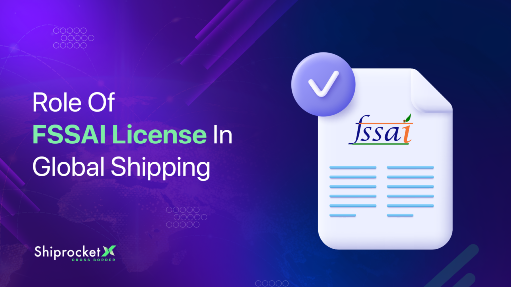 FSSAI License In Global Shipping