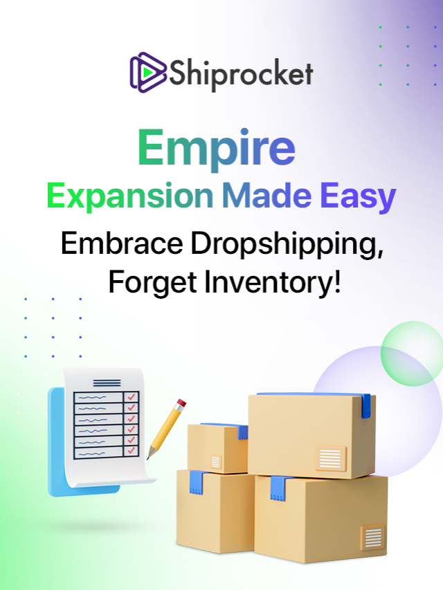 Empire Expansion Made Easy: Embrace Dropshipping, Forget Inventory!