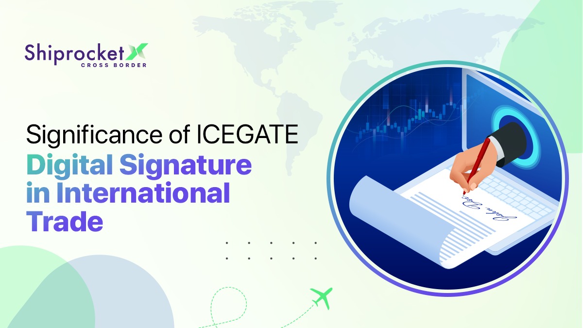 ICEGATE Digital Signature