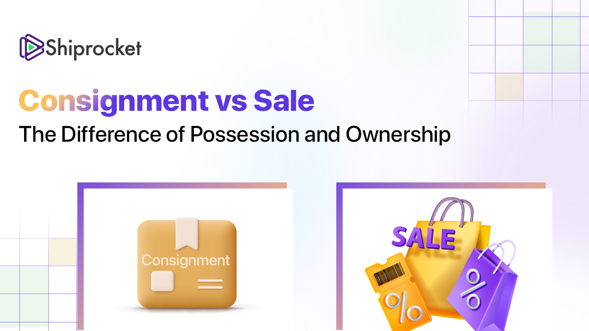difference between consignment and sale
