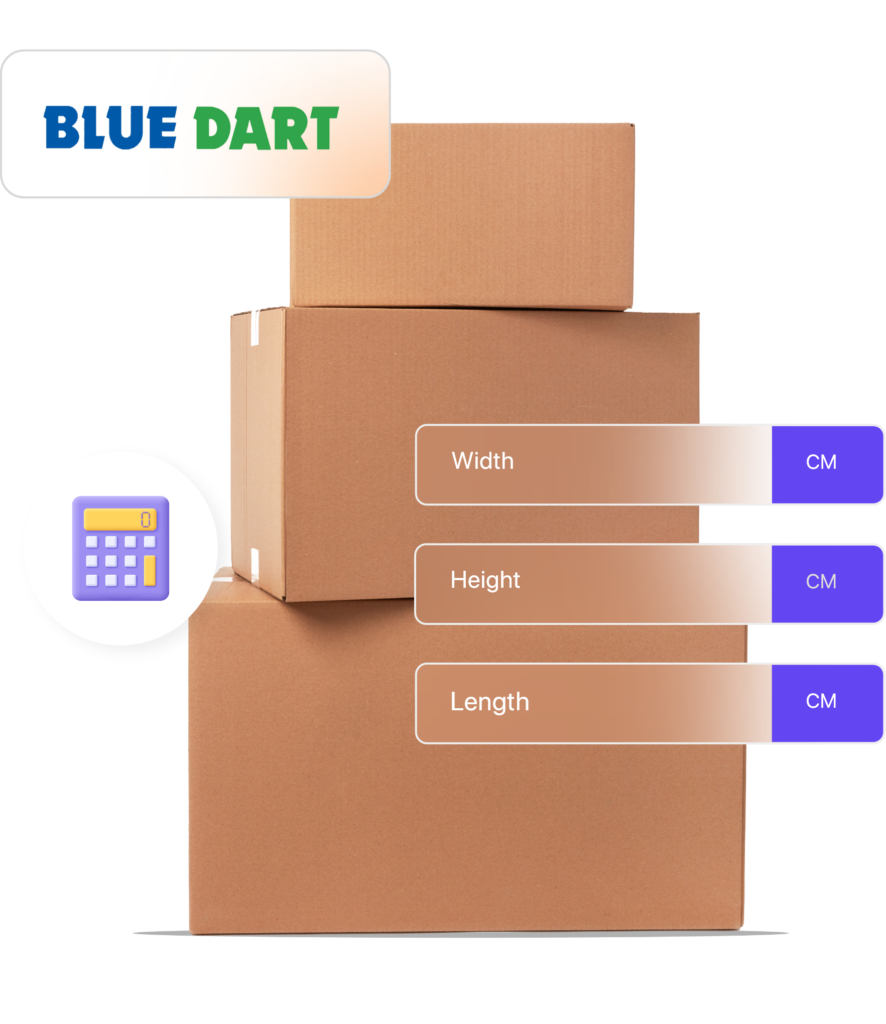 Bluedart Shipping/Courier Rate Calculator Shiprocket
