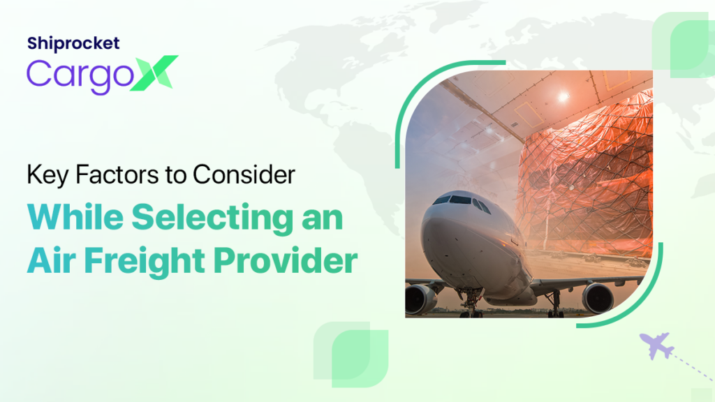 Choose the Ideal Air Freight Provider