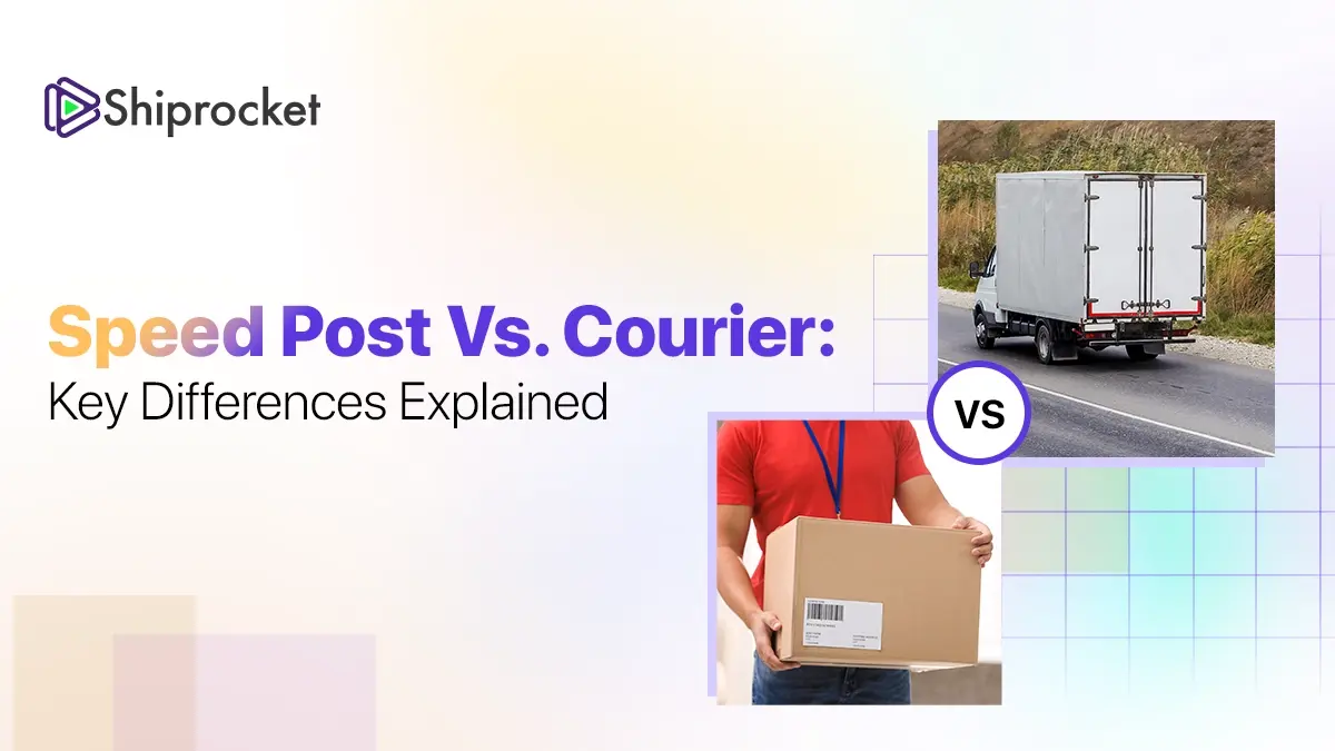 Difference Between Speed Post and Courier