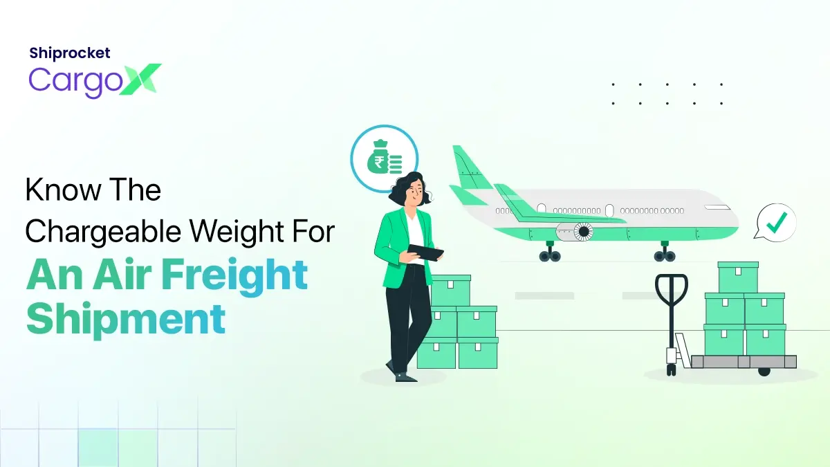 Chargeable Weight for Air Freight Shipments