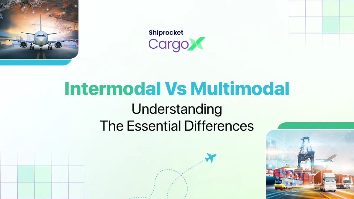 differences between intermodal and multimodal transport